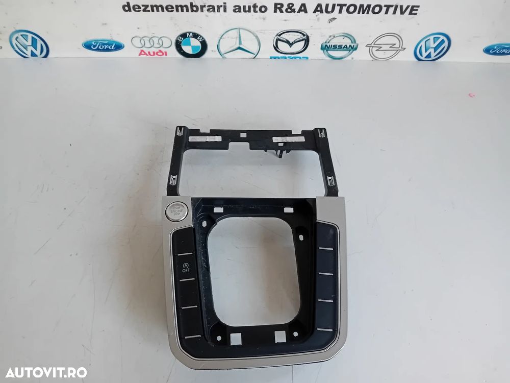 Rama Consola Centrala Cotiera Buton Start Stop Vw Passat B8 An 2014-2020 Volan Stanga - 2