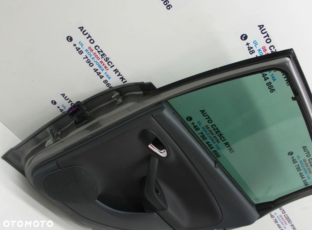 Seat Altea XL Drzwi prawy tył Zamek Klamka Szyba boczki Lusterka LW7Y - 5