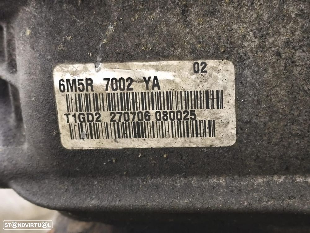 Caixa de velocidades manual FORD FOCUS II 1.6 TDCi 6M5R7002YA 3M5R7F096YF MOTOR... - 7