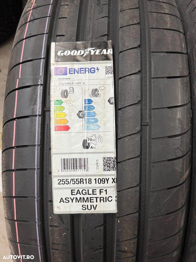 Vând 2 anvelope 255/55/18 goodyear de vară noi - 2