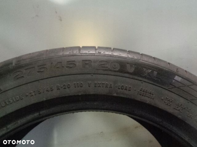 1X CONTINENTAL CONTISPORTCONTACT 5 SUV 275/45R20 110V XL - 8