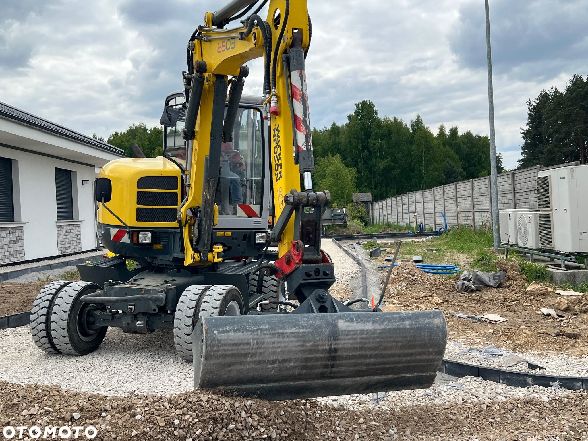 Wacker Neuson Mini KOPARKA KOŁOWA WACKER NEUSON 6503 WD 5,8t Długie ramie 3xłamane Dodatkowa hydraulika SZYBKA SKRĘTNA 2x łyżki Wiertnica skarpowa hydrauliczna Yanmar 2009r 3060mth - 23