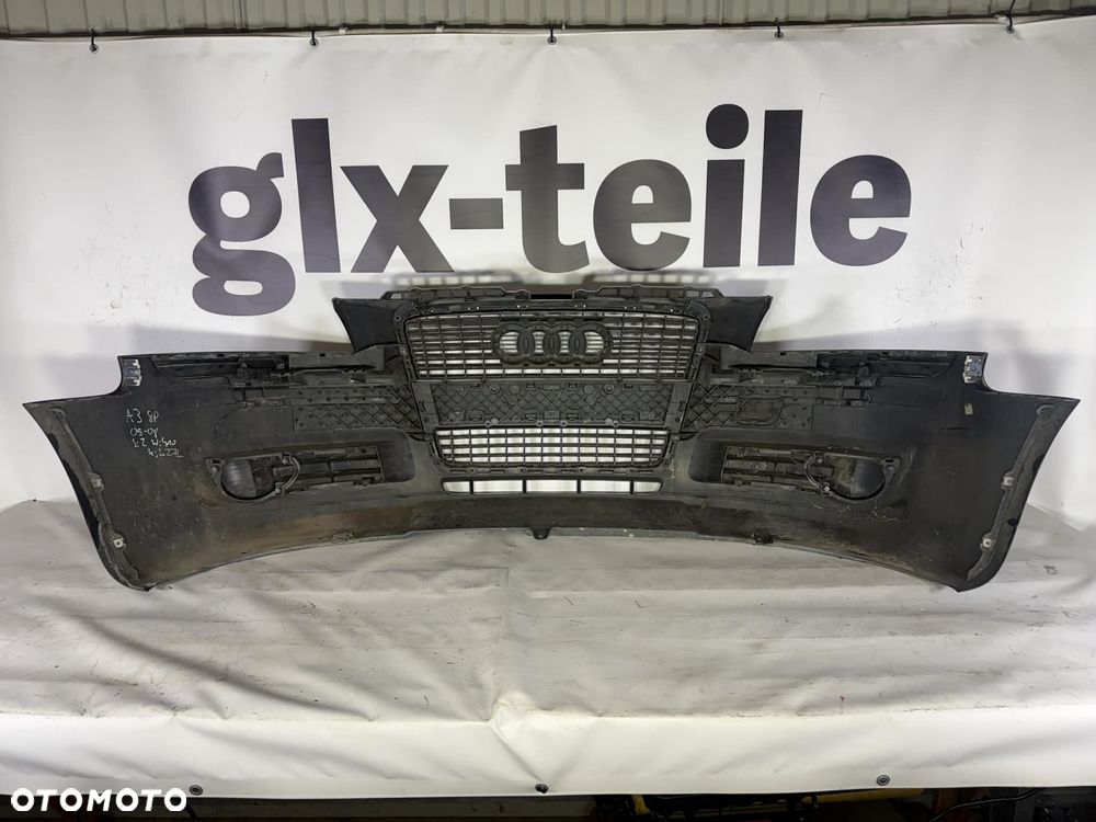 Audi A3 8P Zderzak Przód Przedni LZ7L 2005-2008 Duży Grill - 6