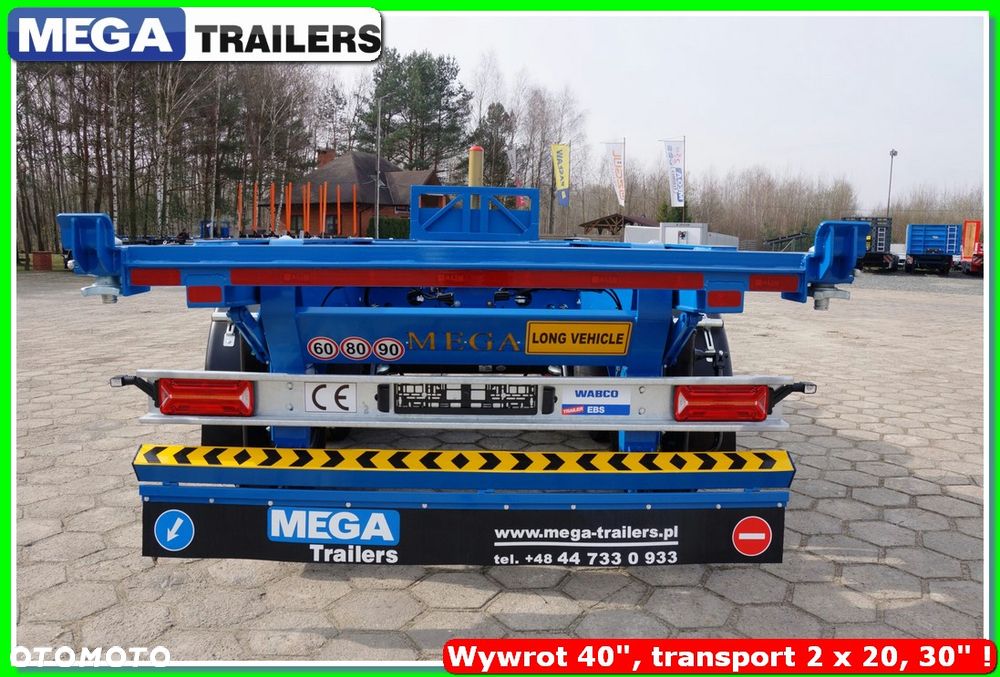 Mega 65 m³ wywrotka na kontener 40 Ft / do 44,0 T DMC zestawu !!! - 25