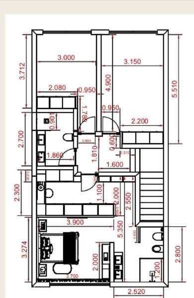 Vendo Moradia em estrutura Braga - Grande imagem: 5/8