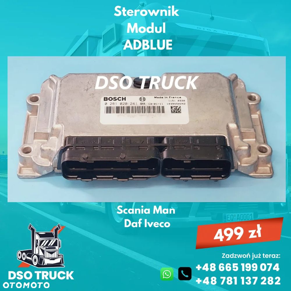Sterownik modul adblue Scania Man Daf Iveco - 1