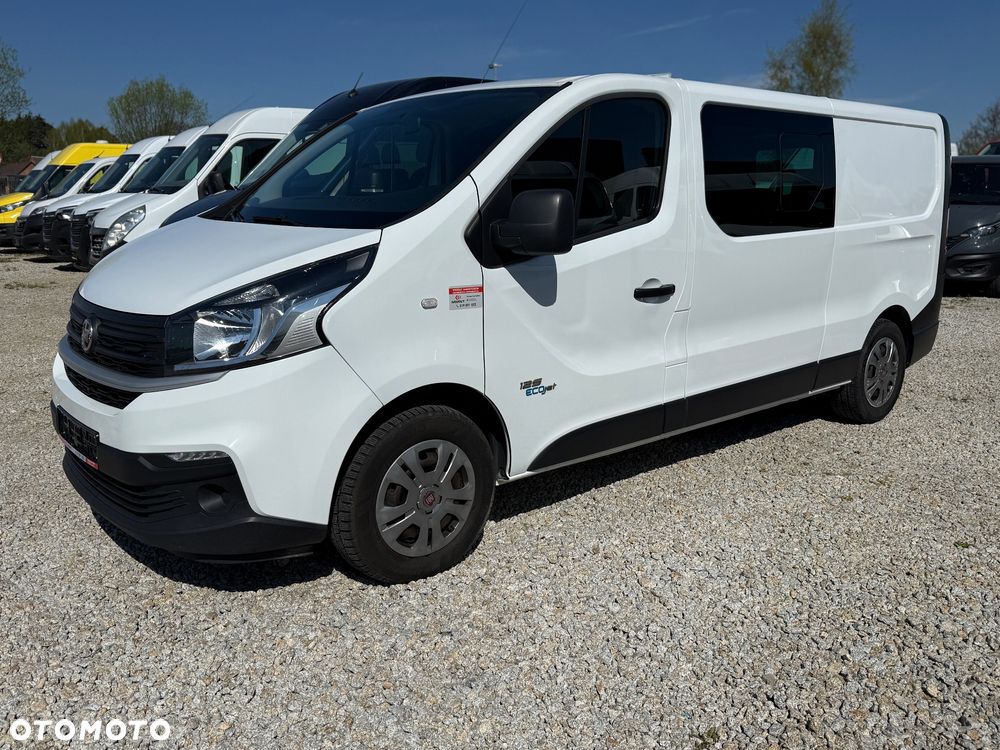 Fiat TALENTO EcoJet 125 LONG / BRYGADOWY 6 miejsc/klima/tempomat/2 tony na haku/bezwypadkowy/Import Niemcy - 2