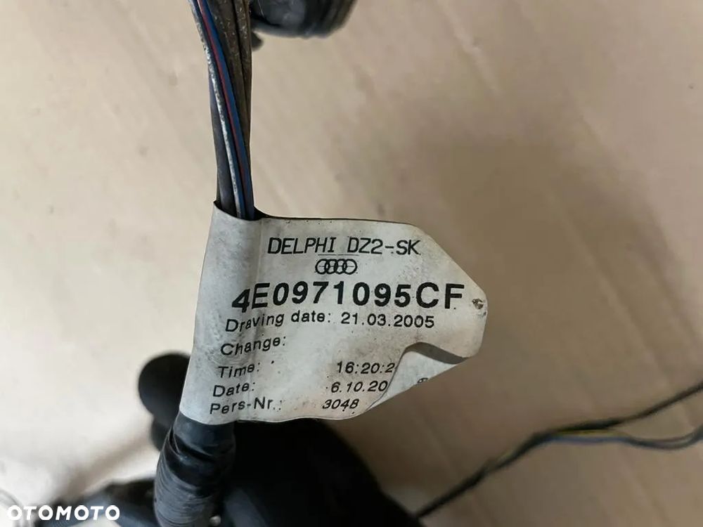 AUDI A8 D3 WIĄZKA ZDERZAKA PRZÓD 4E0971095CF - 2
