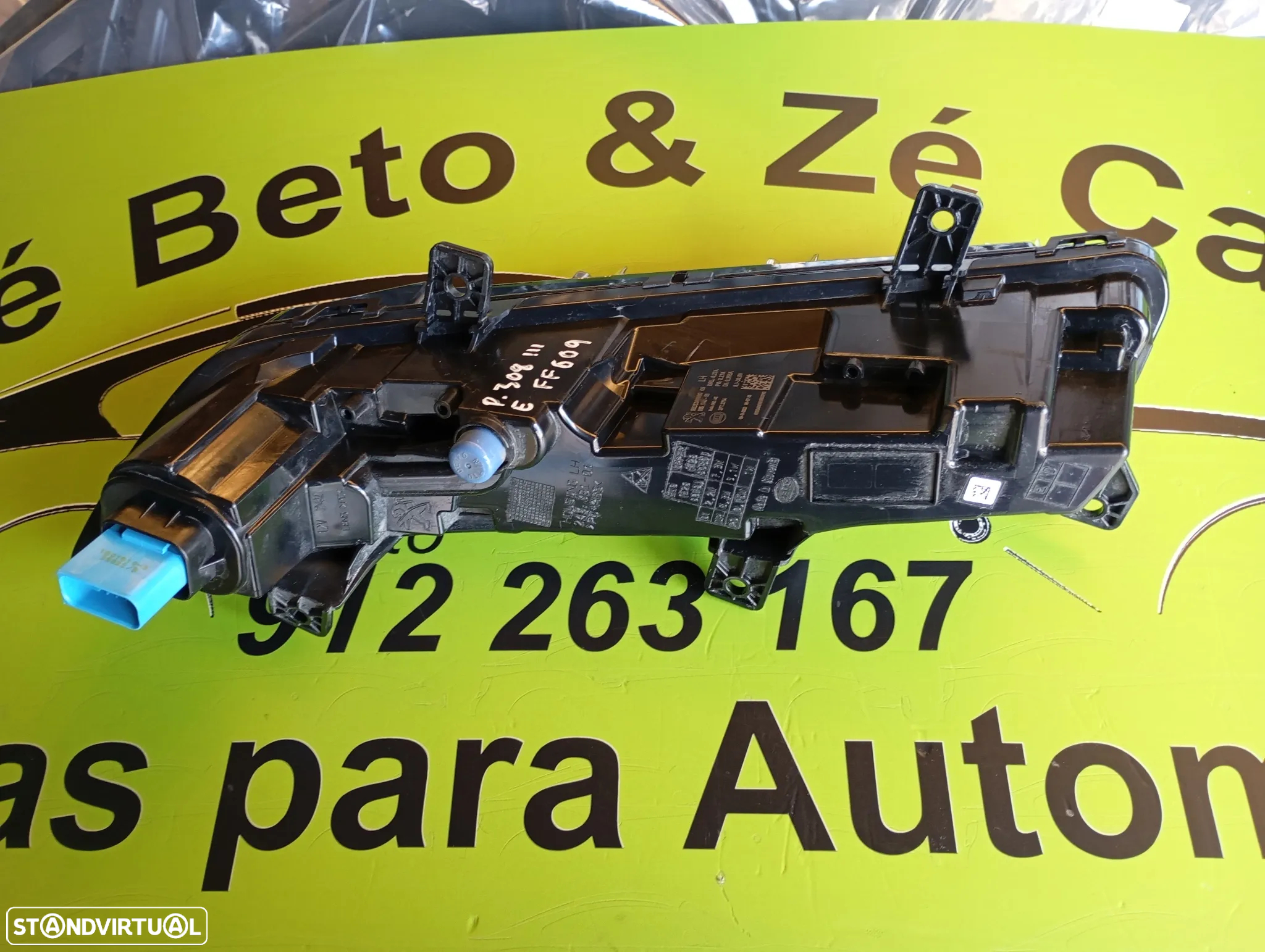 PEUGEOT 308 III FAROL LED DIURNO ESQUERDO - FF609 - 4