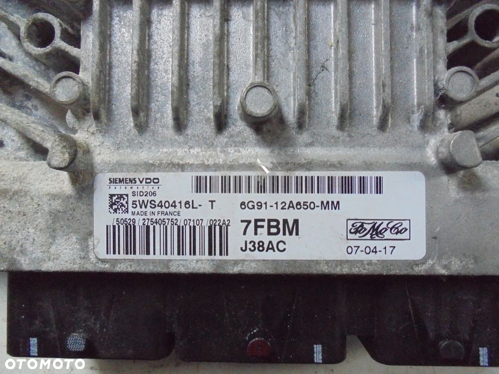 Ford sterownik silnika6G91-12A650-MM       7FMB - 2