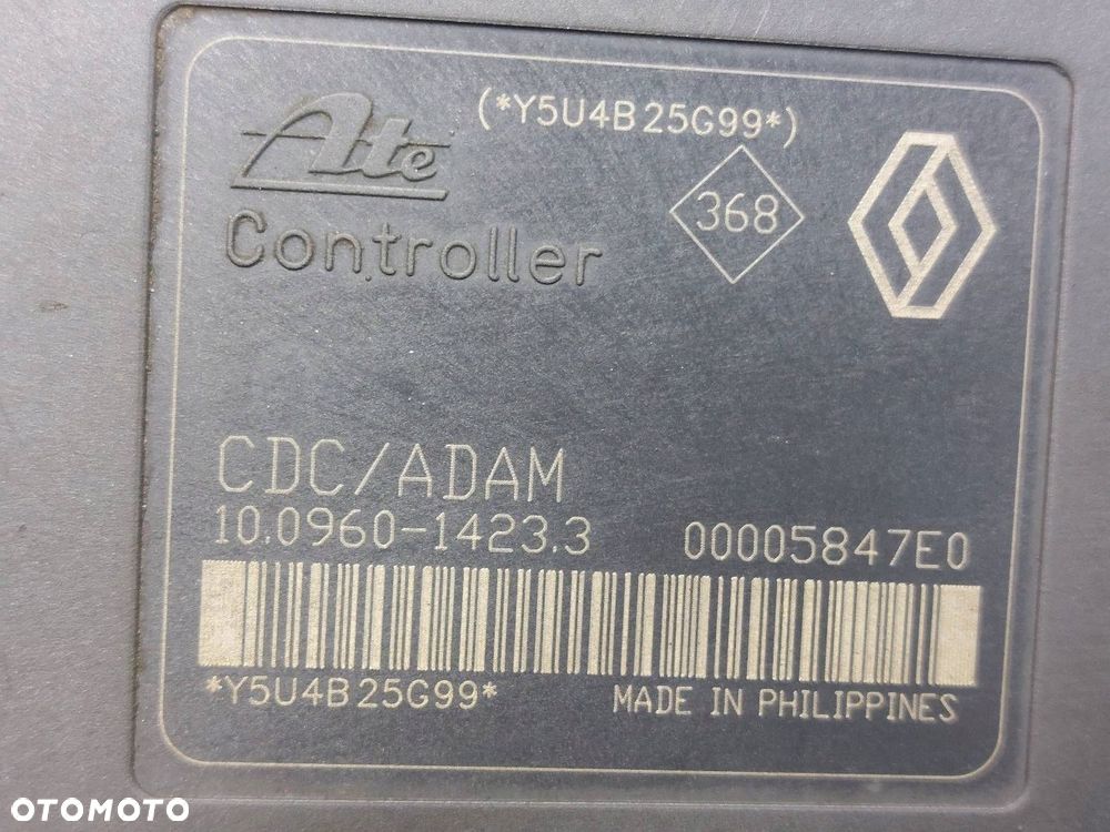 POMPA STEROWNIK ABS RENAULT LAGUNA II 1.9 DCI 10.0960-1423.3 - 4