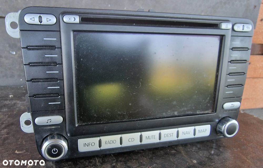 NAWIGACJA RADIO + KOD 1K0035198C VW GOLF V  PLUS - 4