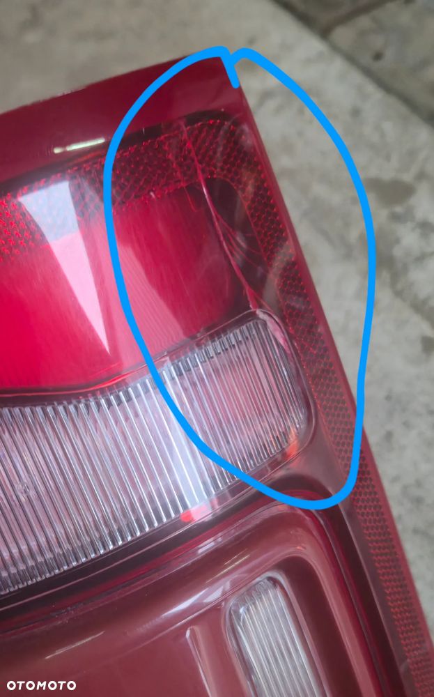 Lampa Tył Tylna Lewa LED BSM Martwe Pole Asystent Dodge RAM V 5 1500 2019-2024 - 4
