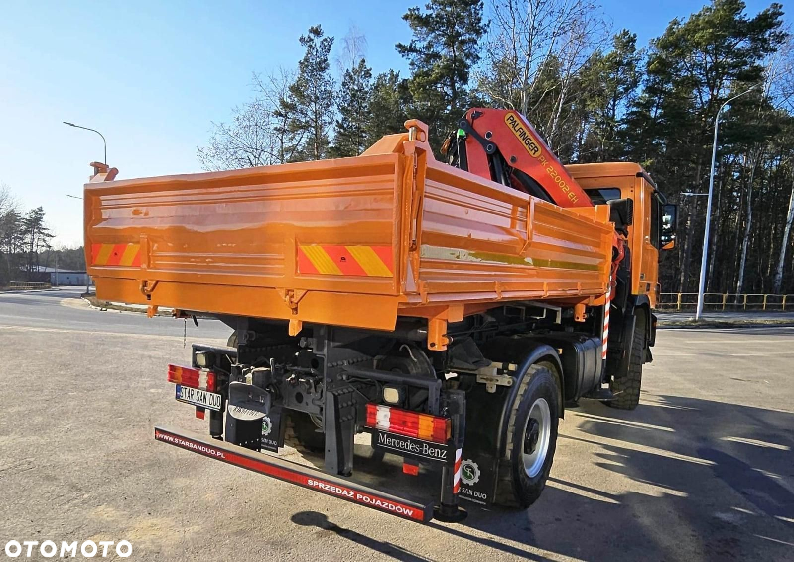 Mercedes-Benz ACTROS 1841 4x4 PALFINGER PK 22002 HDS Żuraw Wywrotka - 16