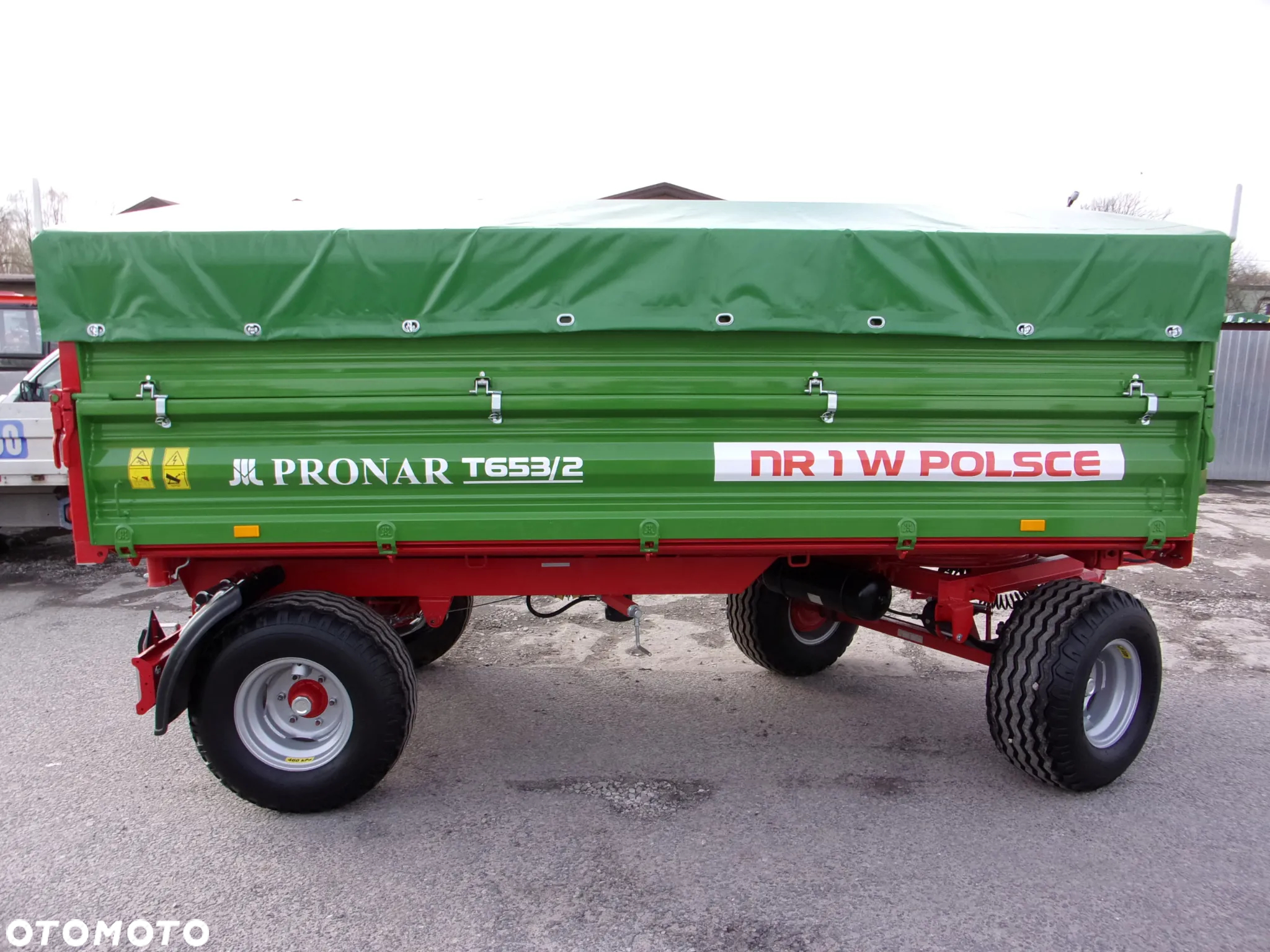 Pronar Przyczepa dwuosiowa 653/2   6-ton wywrotka trzystronna - 13