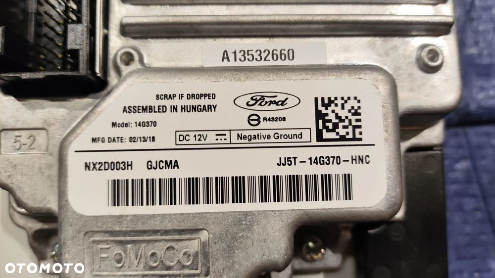 RADIO WYŚWIETLACZ NAWIGACJA NAVI KOMPLET ZESTAW E1BT-18C815-LP JJ5T-14G370-HNC GJ5T-18B955-SB FORD C-MAX MK2 LIFT - 6