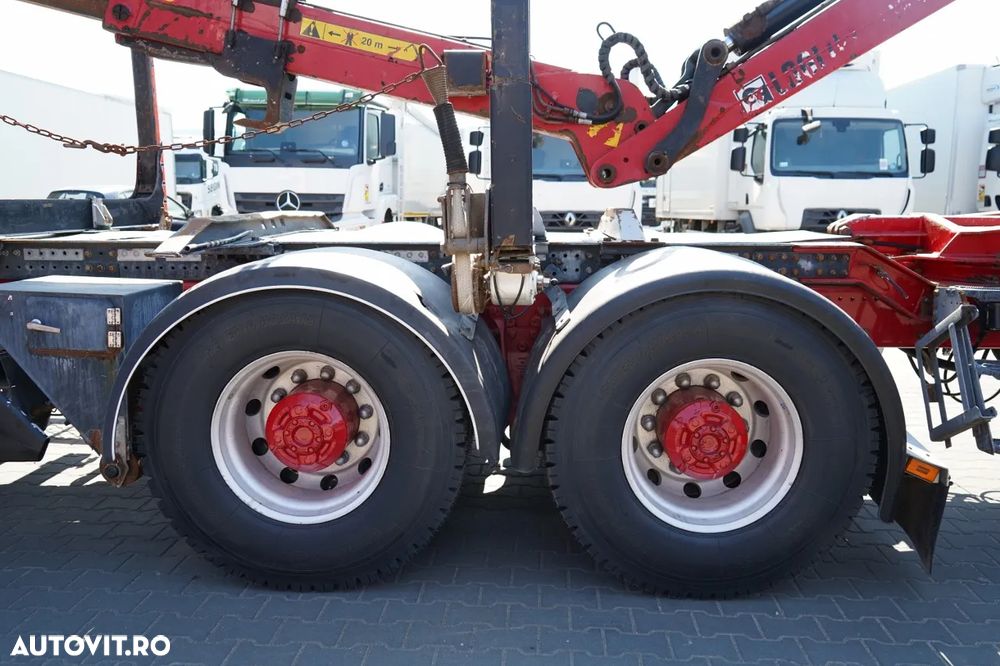 Scania R 730 XT / V8 / 6X4 / PENTRU LEMN / PENTRU COPACI / PENTRU PĂDURE / HDS LOGLIFT F96ST / CABINĂ / ANVELOPE 100% / 2020A - 26