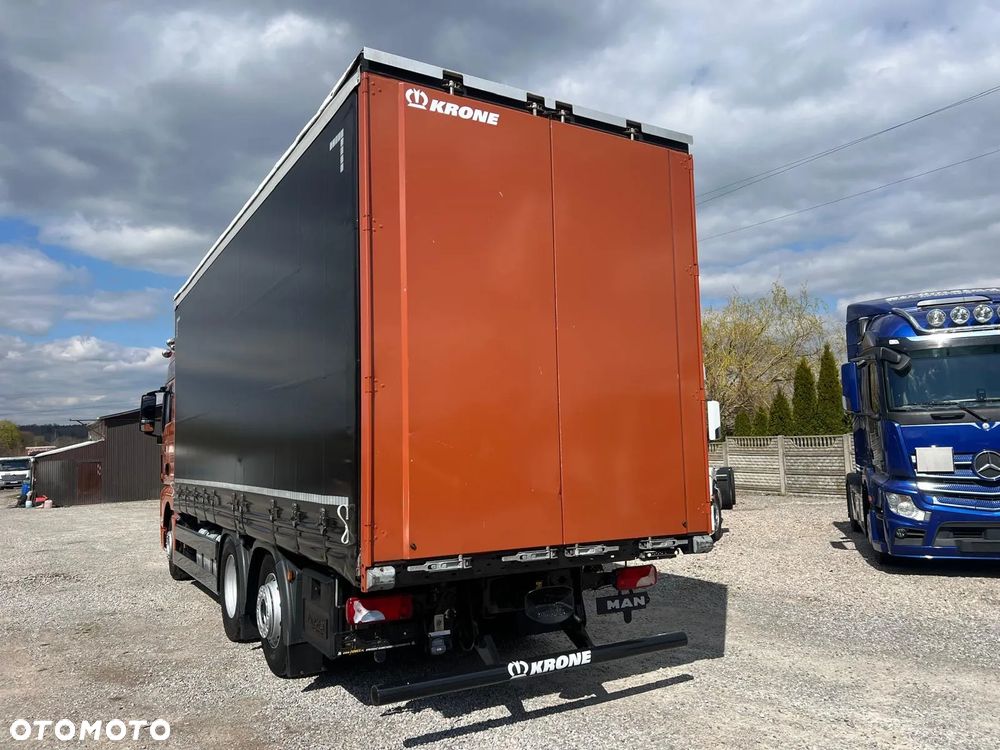 MAN TGX 26.480 / 6x2 / Burto - Firanka / - 7