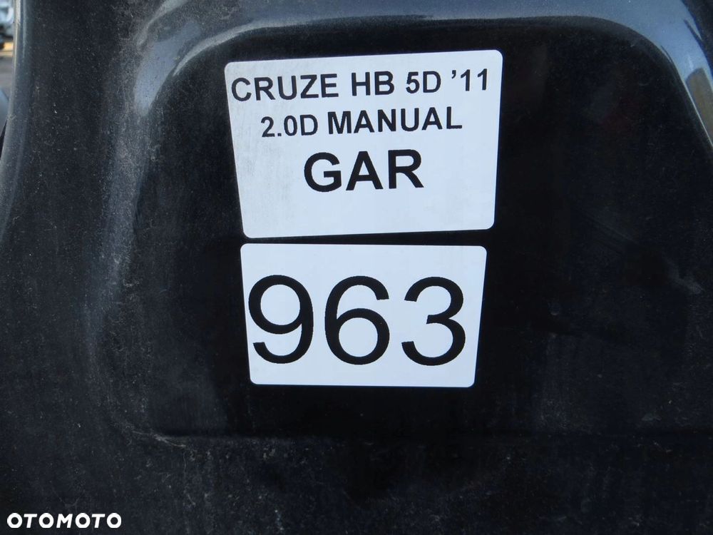 CHEVROLET CRUZE PRÓG SŁUPEK PRAWY TYŁ TYLNY GAR 09- - 4