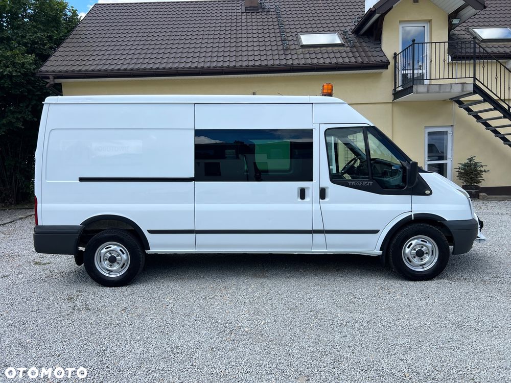 Ford Transit Furgon Brygadowy Załogowy Doka 6 os. L3H2 2.4 TDCI 140KM HAK Wyciągarka - 6
