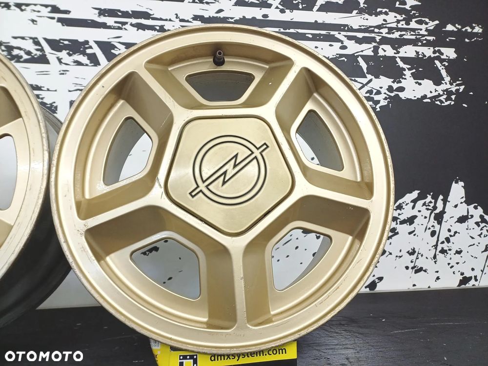 felgi ALU 14 4x100 opel manta Gsi Rekord Vectra A kadett ORI OEM Klasyk - 7