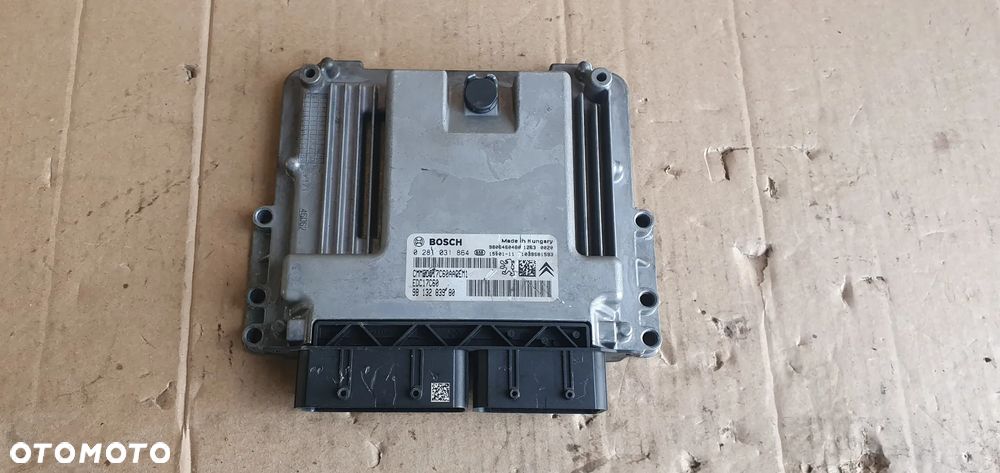 Komputer sterownik silnika Peugeot 508 I Lift 1.6 HDI eHDI 9813283980 - 1