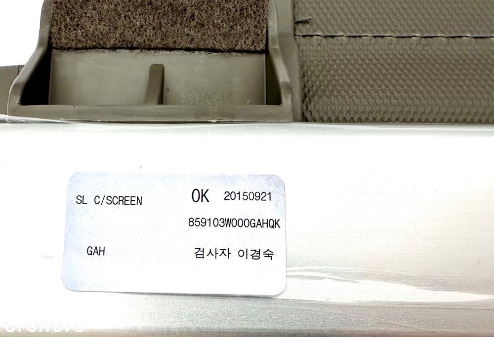 KIA SPORTAGE 3 III SL 2010 - 2015 ROLETA BAGAŻNIKA OSŁONA NOWA ORYGINAŁ OE - 3