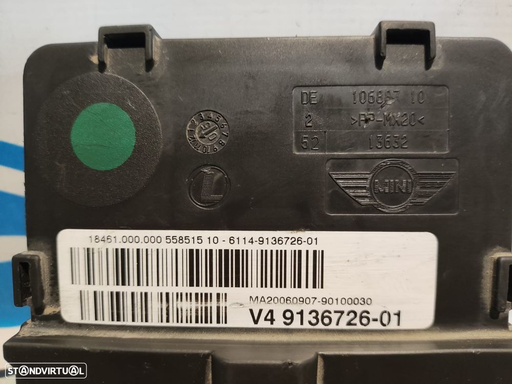 MODULO ELECTRÓNICO DISTRIBUIDOR FUSÍVEIS MULTIFUSÍVEL MINI COOPER R56 R55 R57 R58 R59 R60 R61 9136726 913672601 V4 9136726 01 V4913672601 - 2