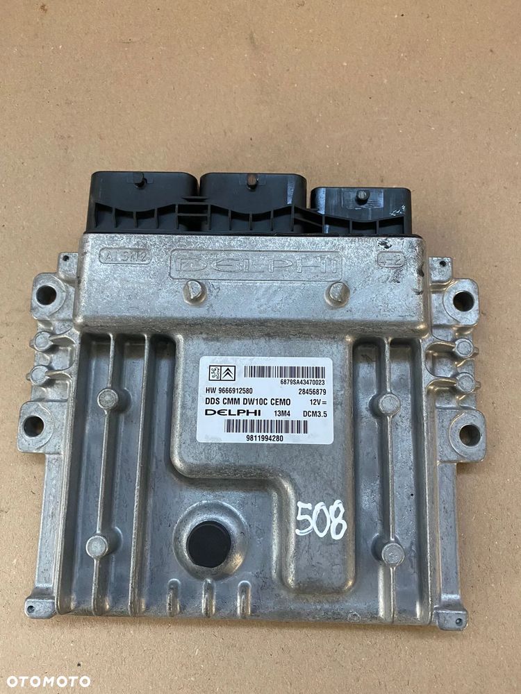 KOMPUTER SILNIKA CITROEN C5 III X7 508 2.0 HDI 9811994280 9666912580 - 1