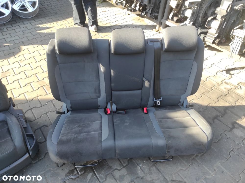 VW GOLF 5 6 PLUS FOTELE TAPICERKA SIEDZENIA KOMPLET SPORTY ALCANTARA STOLIKI KANAPA WYSYŁKA !!!! - 3