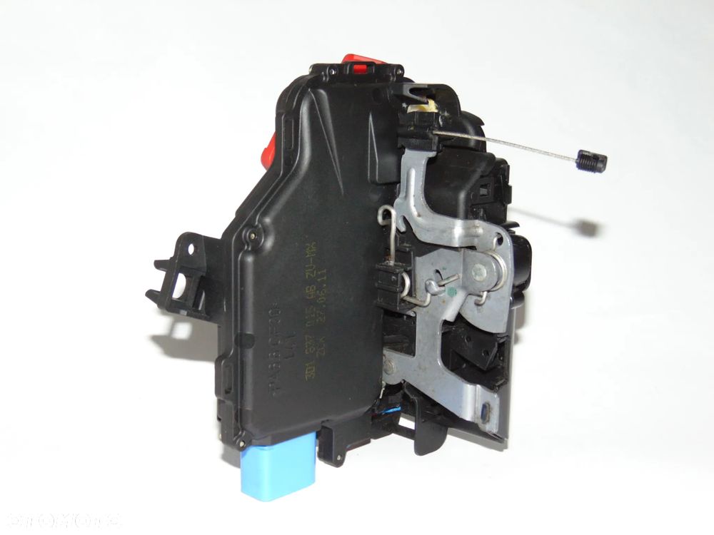 ORYGINAŁ zamek przedni przód lewy kierowcy 3D1837015AB 3D1837015 Volkswagen Golf 5 V Plus Touran Caddy 3 III Jetta 03-10r - 7