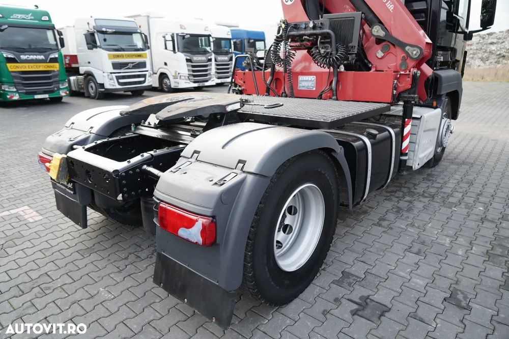 MAN TGS 18.480 / 4x2 / HDS HMF 1820 K6 / 17.2 m REACH / MANUAL / RADIOCOMANDĂ / IMPORTAT - 17