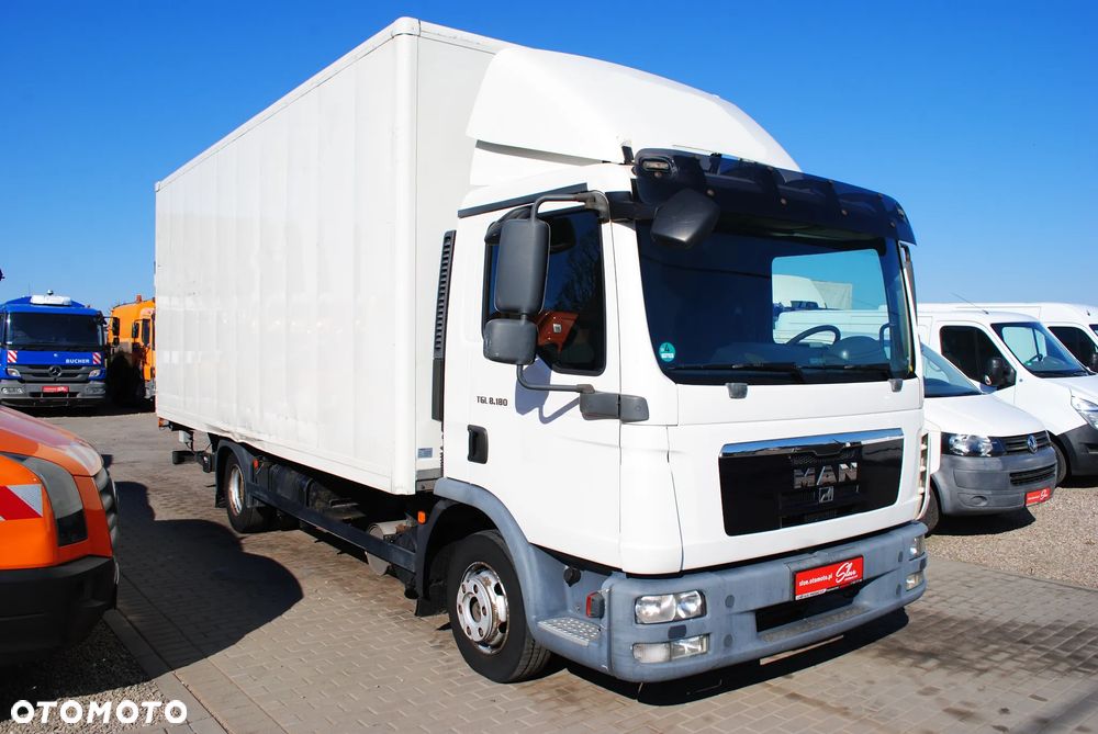 MAN TGL 8.180 Winda Cargolift Kontener Solówka 2011 Rok Bez AD BLUE - 1
