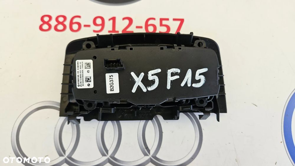 BMW X5 F15 X6 F16 Panel obsługi świateł Przełącznik Panel świateł Włącznik 9390196 - 5