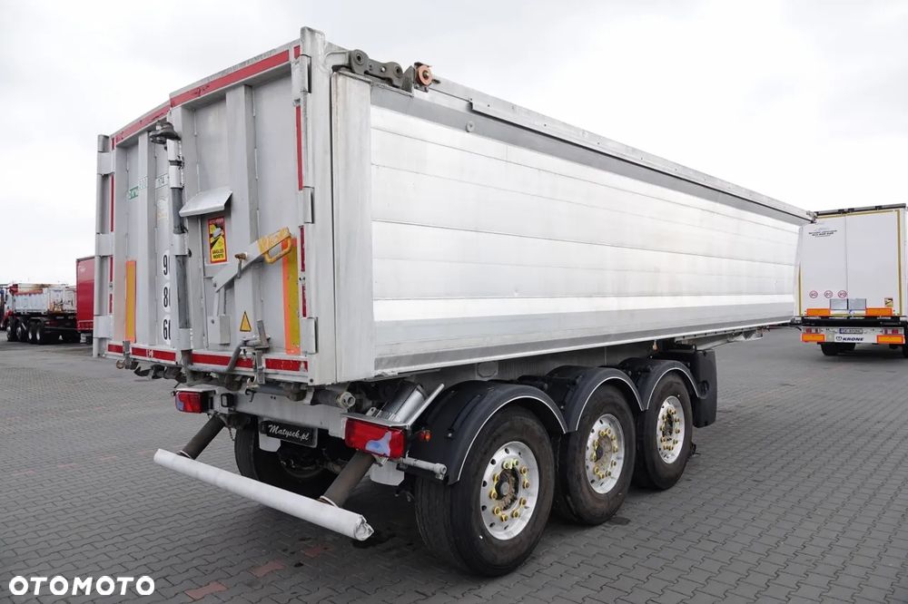 Benalu WYWROTKA / 26 m3 / ALUMINIOWA / OŚ PODNOSZONA / WAGA: 5 000 KG / ALUFELGI / SPROWADZONA - 7