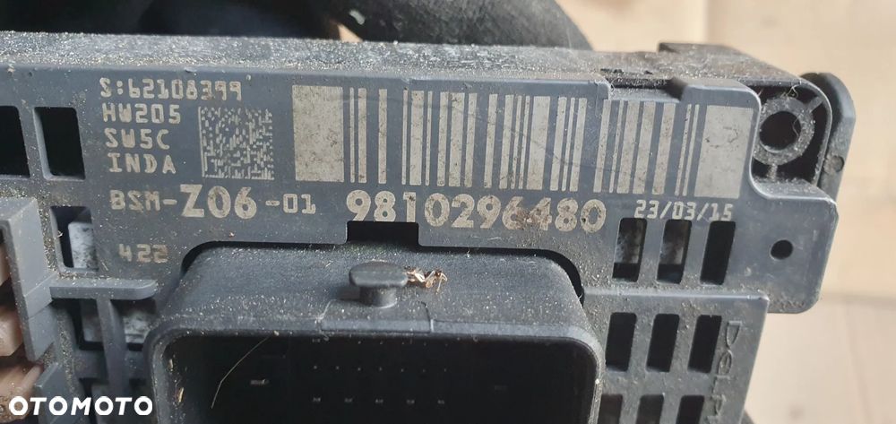 Moduł sterownik BSM skrzynka bezpieczników Peugeot 508 I Lift 9810296480 - 6