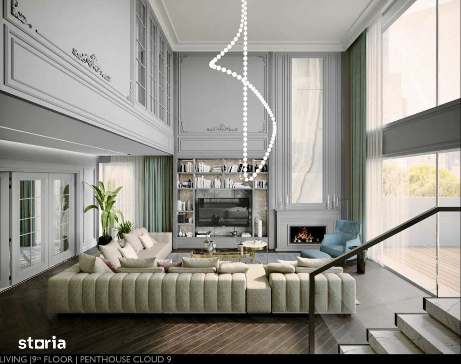 Cloud9 Residence | PENTHOUSE RAFINAT 800 mp cu 4 locuri parcare — fotografia 3