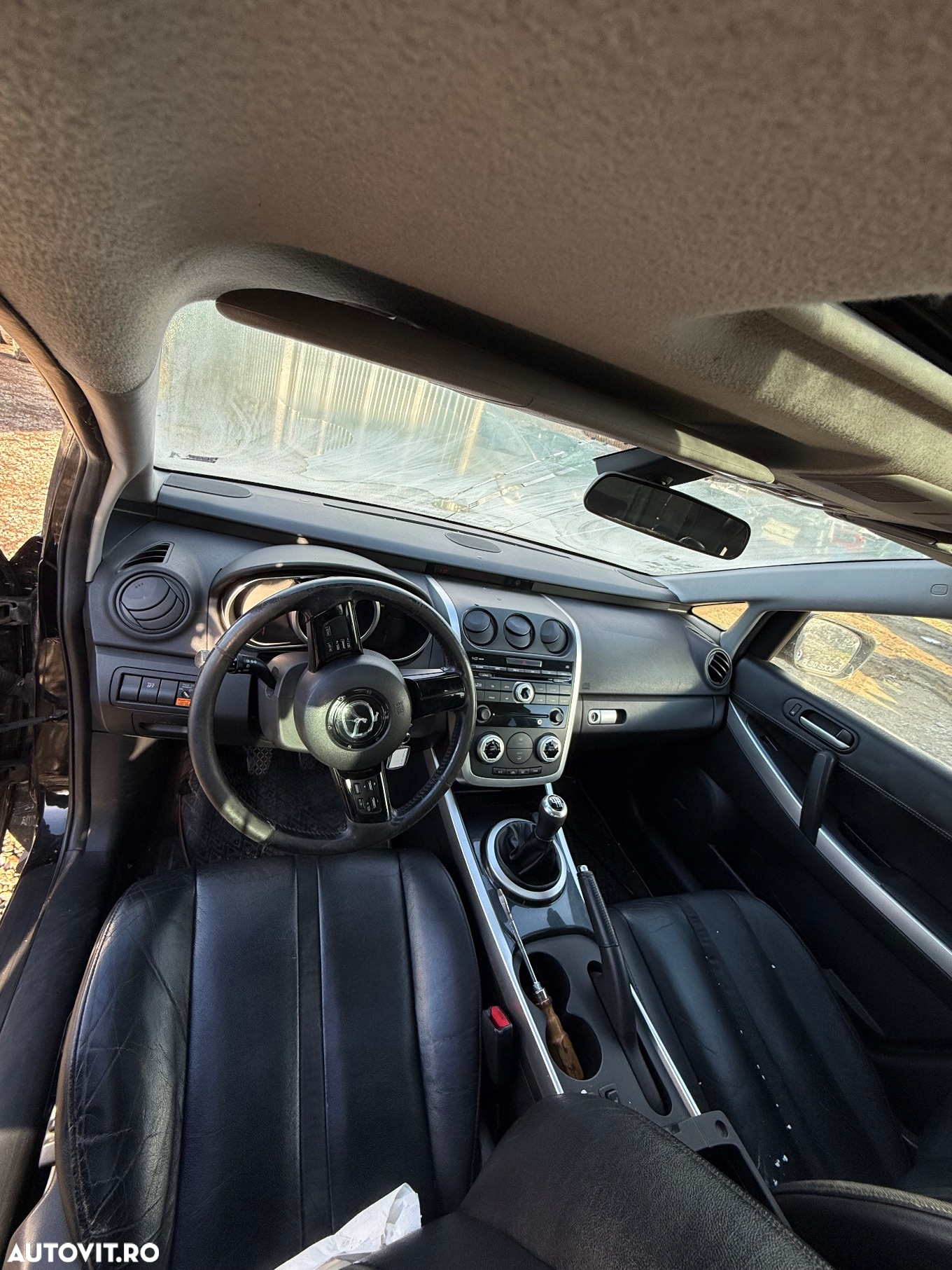 Dezmembrări mazda cx7 2008 2.3 benzina turbo 4x4 cutie manuală 6 trepte volan pe stanga bosse piele - 8