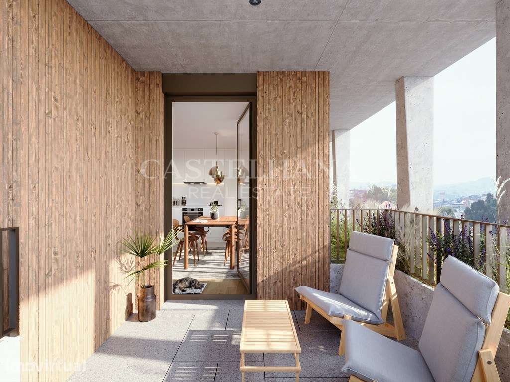 Apartamento T2 inserido em novo empreendimento premium nas Antas - Grande imagem: 4/93