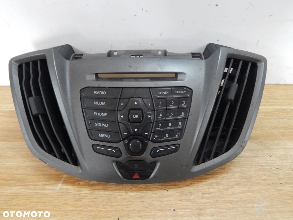 Radio fabryczne ekran wyświetlacz moduł BT panel ramka przełacznik Ford TRANSIT MK8 custom 12-21  Łuków części - 2