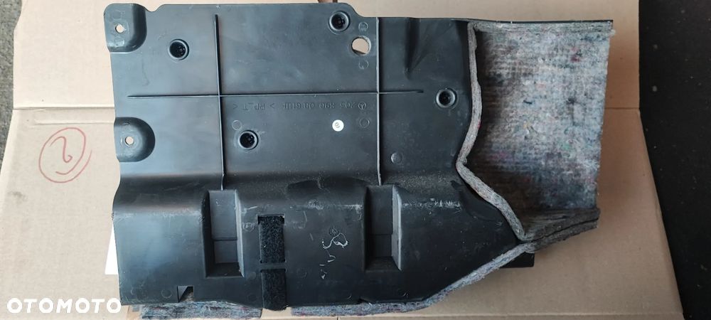 Mercedes w203 kombi styropian zestaw koła zapasowego klucze 2038900061 - 2