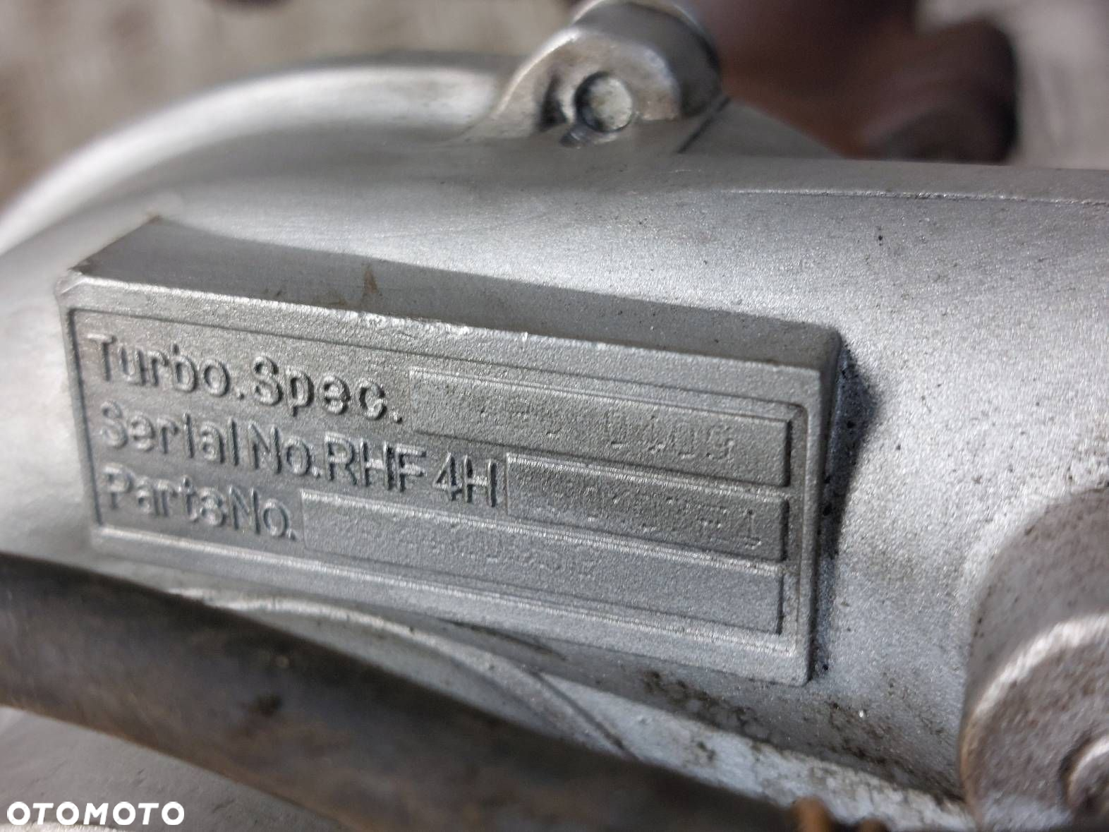 TURBOSPRĘŻARKA TURBINA CHRYSLER GRAND VOYAGER IV LIFT RHF4H RHF4 - 6