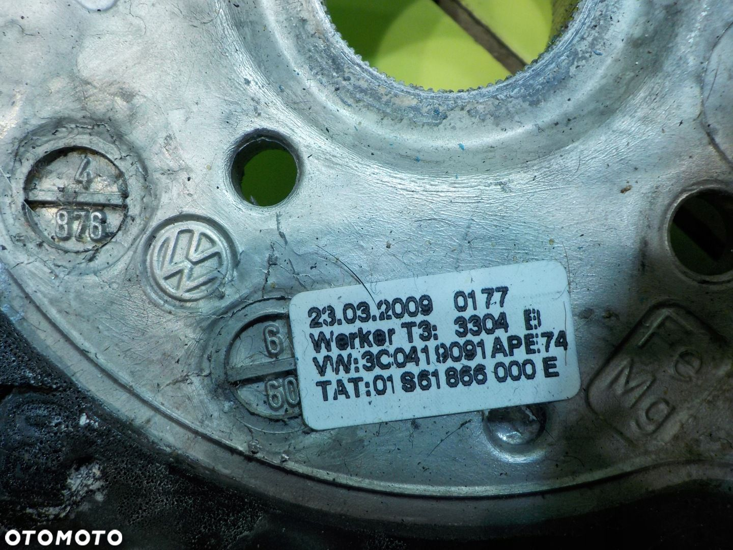 VW PASSAT B6 2.0 TDI AUT 09r KOMBI kierownica 61866180D - 4