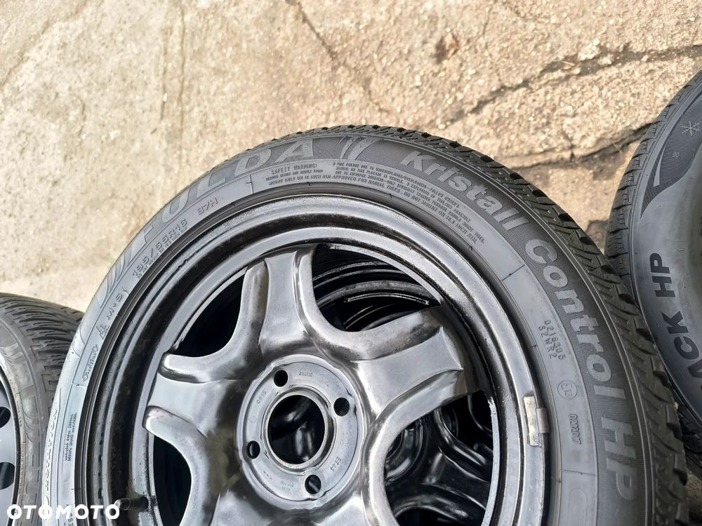 4x100 Felgi Stalowe stal strukturalne 16 Koła Zimowe Zima RENAULT Captur Clio IV 4 MEGANE NISSAN NOTE MICRA DACIA Dokker Logan Jogger Lodgy Sandero Stepway 6mm Legnica ALU-RAD 195/55 - 4