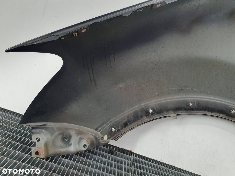 BŁOTNIK PRZÓD PRAWY LAK SSANGYONG KORANDO III 3 LAK CZARNY  LISTWA - 8