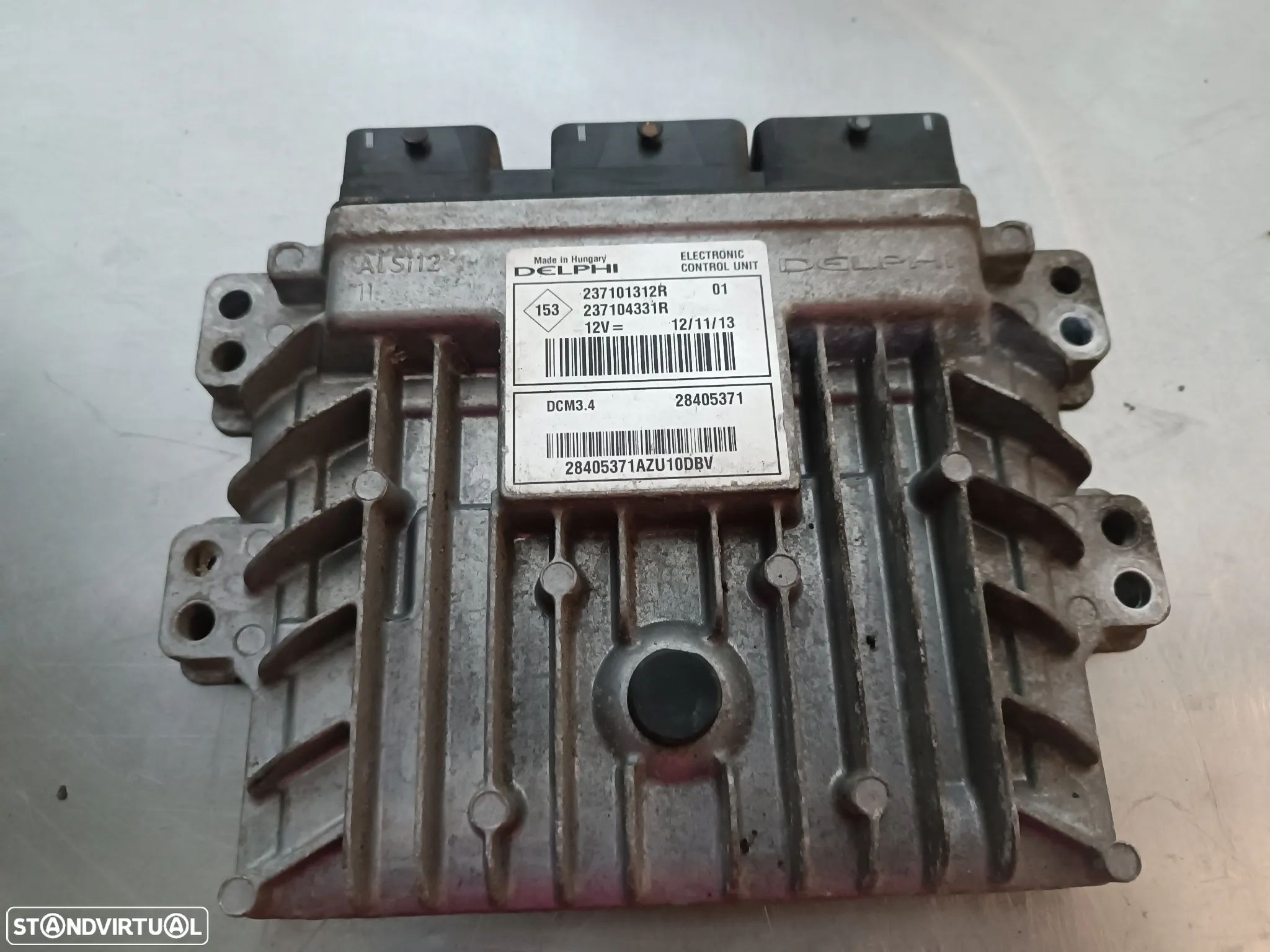 CENTRALINA DO MOTOR RENAULT TWINGO II 1.5DCI REF. 237101312R 237104331R 28405371 - 1