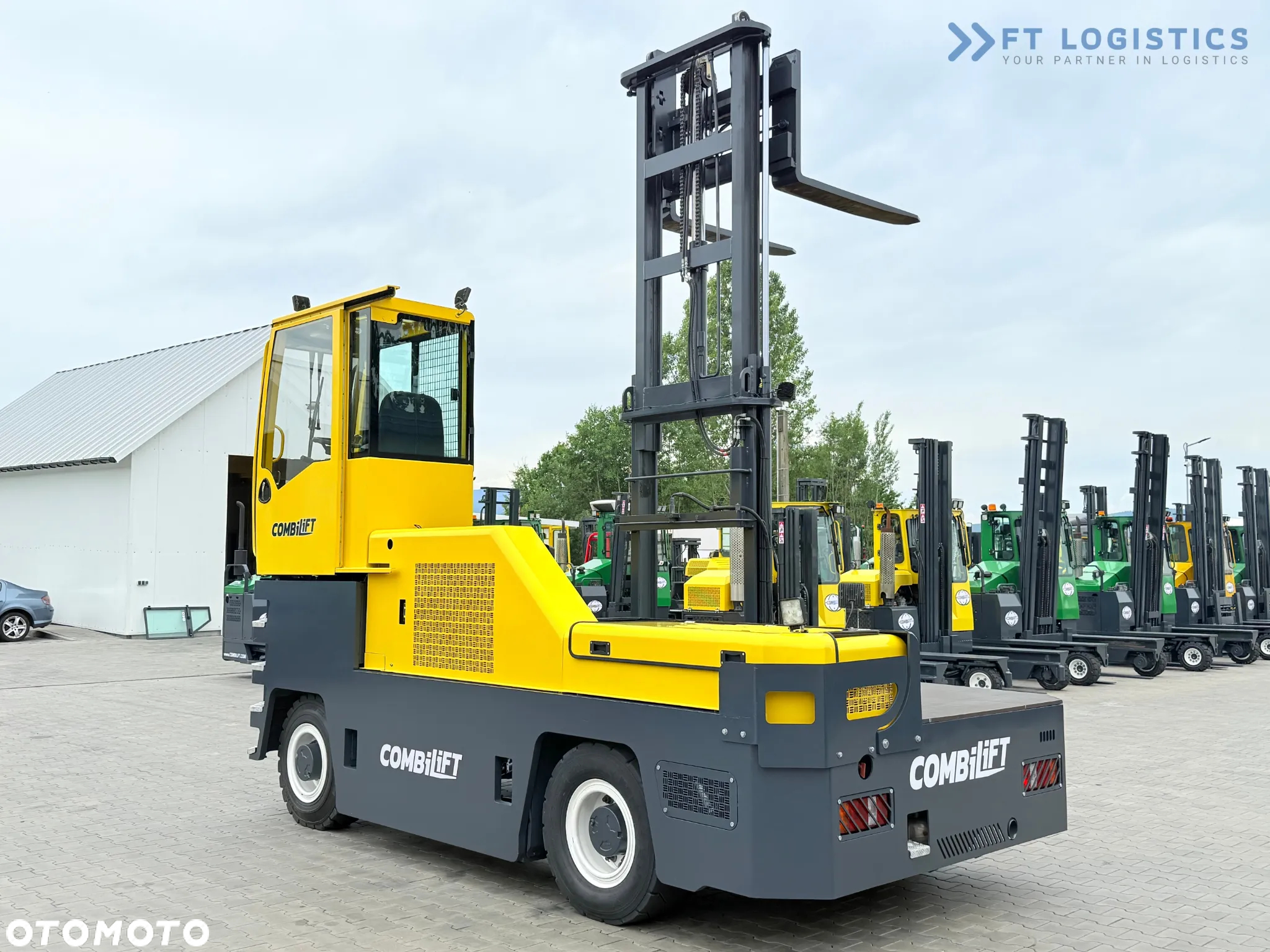 Combilift C6000FSL / DIESEL / DUPLEX - 4100MM / WIDŁY 1400MM / WÓZEK BOCZNY / UDŹWIG 6000KG / WOLNY SKOK / SILNIK DEUTZ / STAN IDEALNY - 40