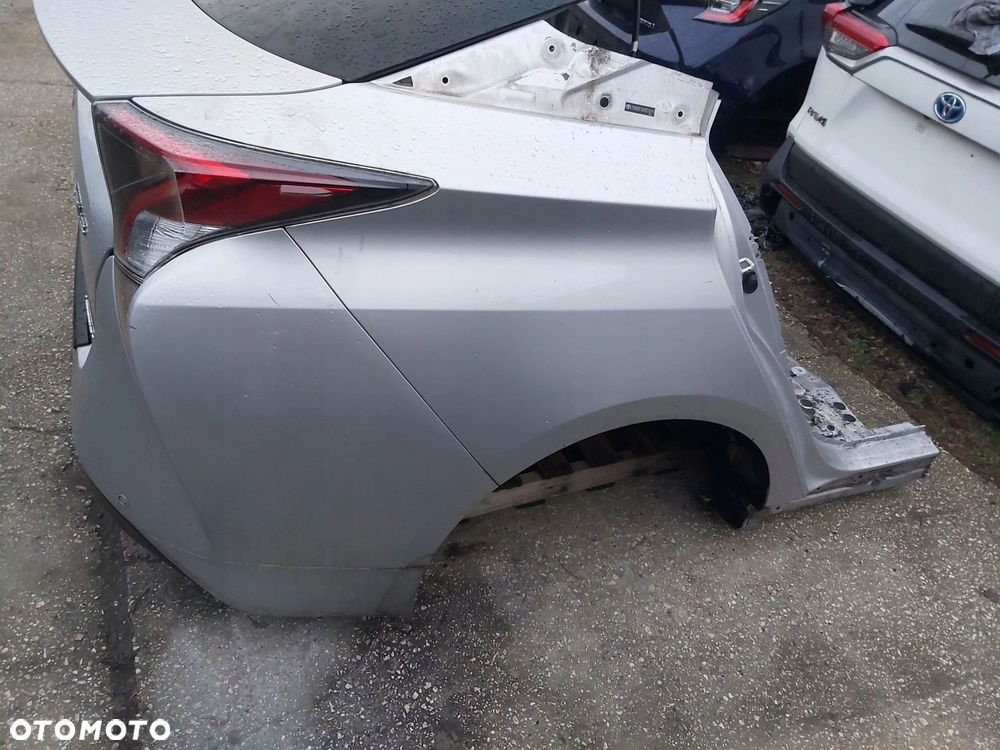 Toyota Prius IV xw50 klapa zderzak błotnik tył lewy prawy pas tylny lampa - 4