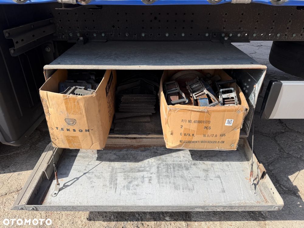 Schmitz Cargobull FIRANKA MEGA / OPONY R 19.5 / RAMA OCYNK / PODNOSZONY REGULOWANY DACH / KOŁO ZAPASOWE / ALUMINIOWE DESKI / BARDZO ŁADNY STAN / FAKTURA VAT MARŻA / 2021 ROK !! - 12