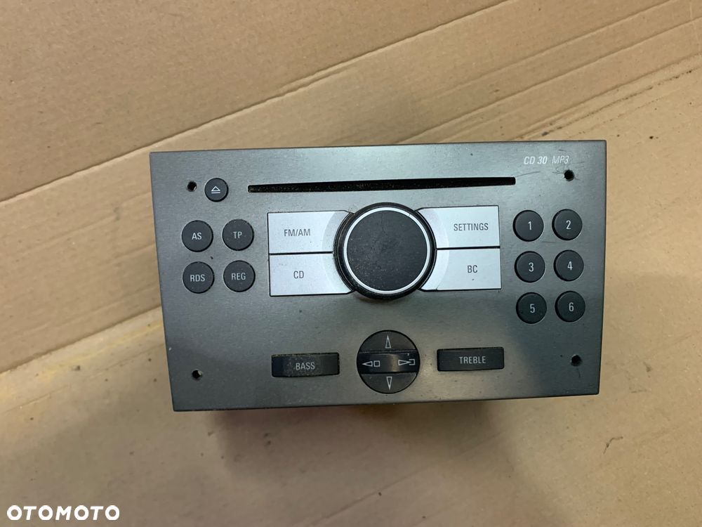93183061 Radio fabryczne Blaupunkt Opel Vectra c signum - 5